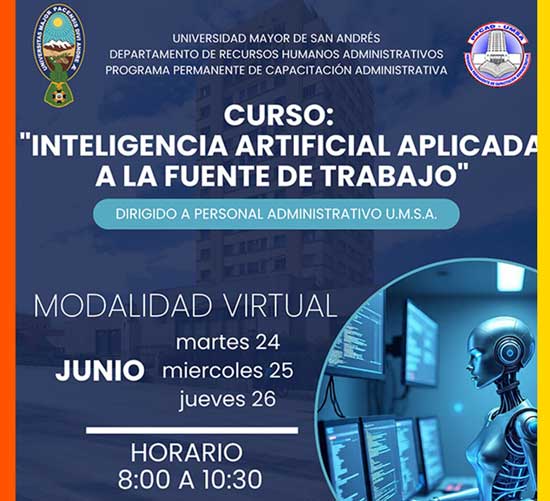 Curso Inteligencia Artificial Aplicada a la Fuente de Trabajo - PPCAD