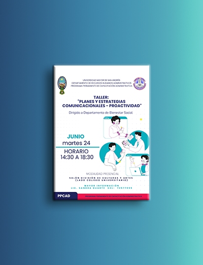Taller de Planes y Estrategias Comunicacionales – Proactividad