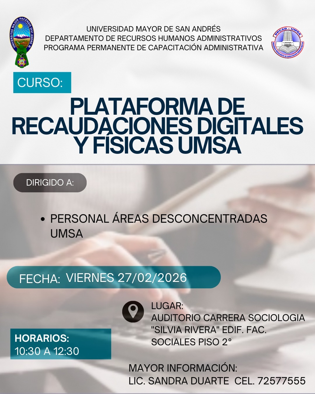 Plataforma de Recaudaciones Digitales y Físicas UMSA